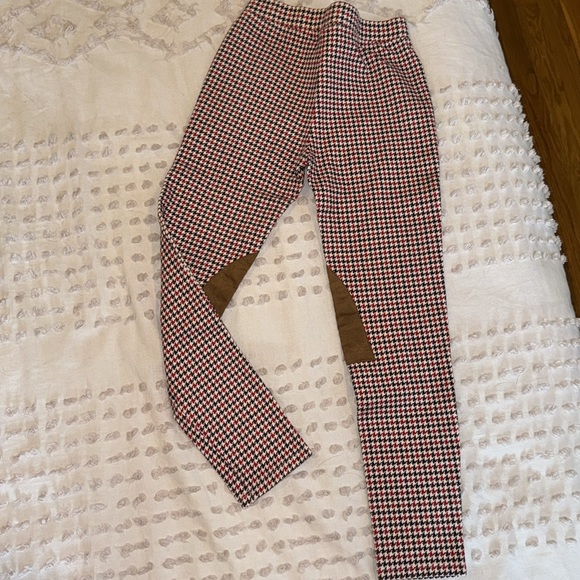 Hope and Henry girls riding pants, size 10 houndstooth - Picture 4 of 5